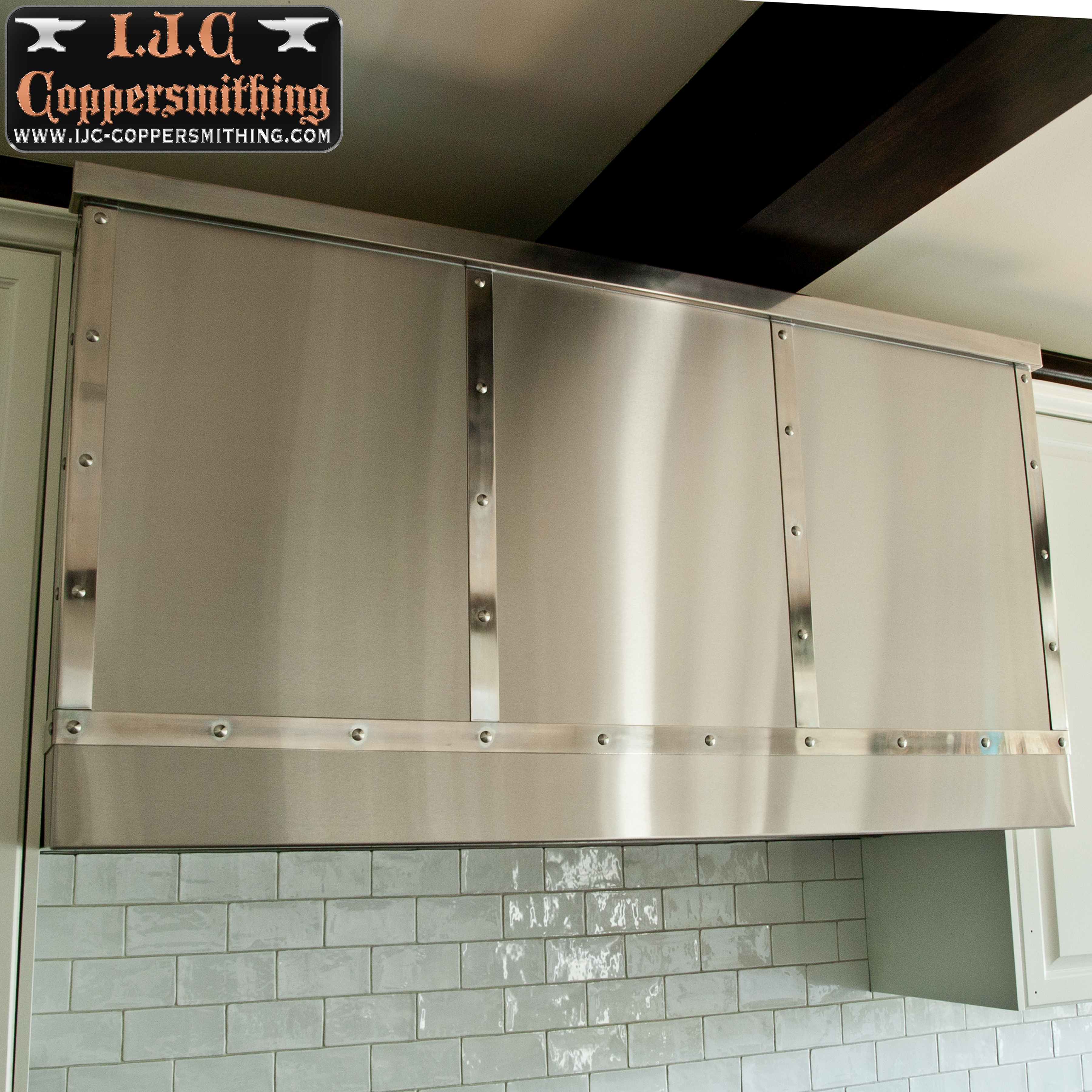 Square Stainless Range Hood