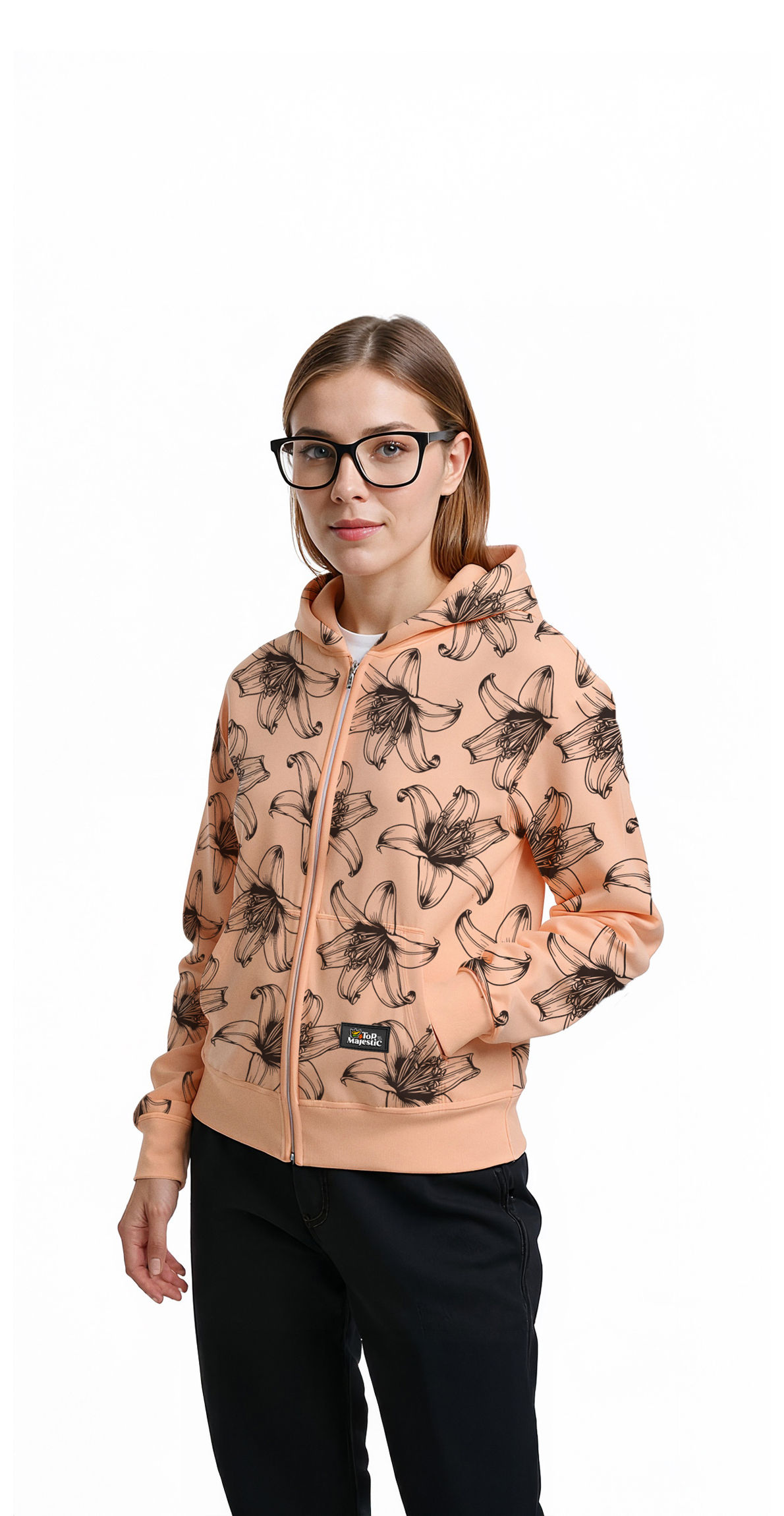 Lily-Zip Hoodie