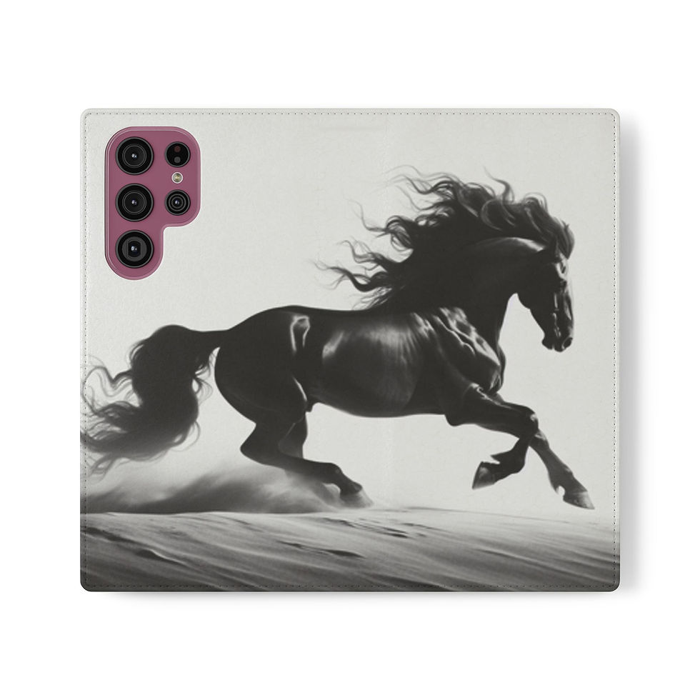 Thumbnail: Galaxy S22, S22 Plus, S22 Ultra Horse Flip Case