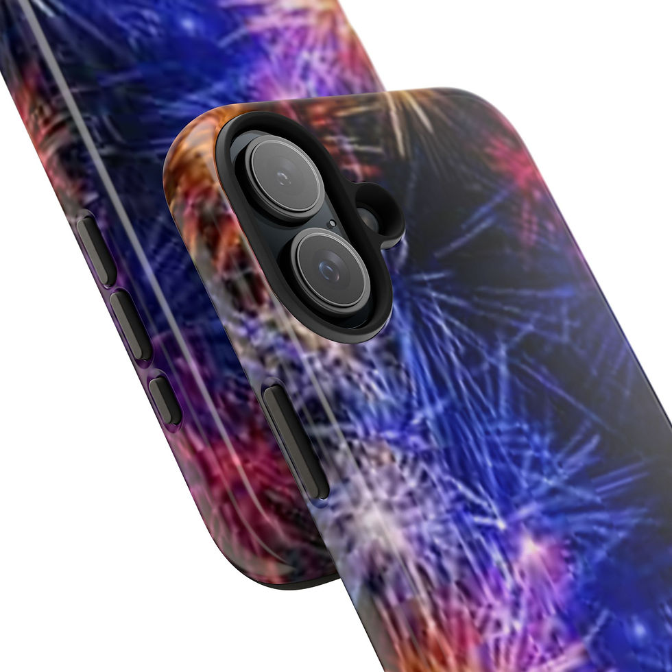 Thumbnail: iPhone (16, 16 Pro, 16 Pro Max, 16 Plus) - Fireworks Tough Phone Case