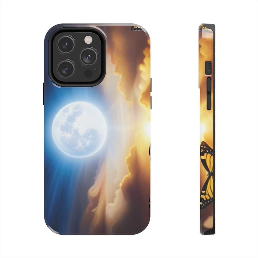 Thumbnail: iPhone (14, 14 Pro, 14 Pro Max, 14 Plus) - Moonlight Tough Phone Case