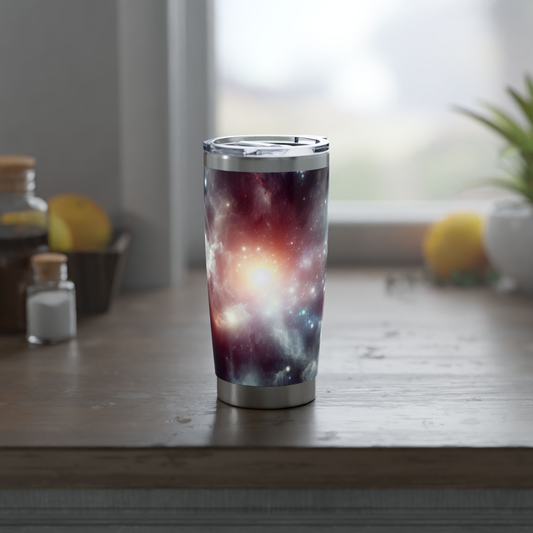 Cosmic Universe 20oz Tumbler - Perfect for Travelers and Stargazers - TC004