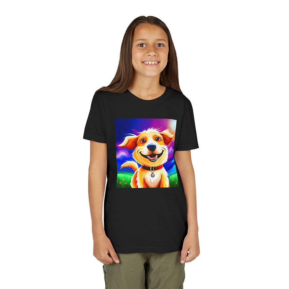 Thumbnail: Youth Puppy Tee (sizes: S-XL; colors: multiple)
