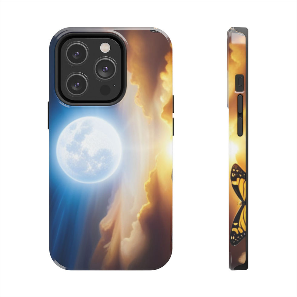 Thumbnail: iPhone (14, 14 Pro, 14 Pro Max, 14 Plus) - Moonlight Tough Phone Case