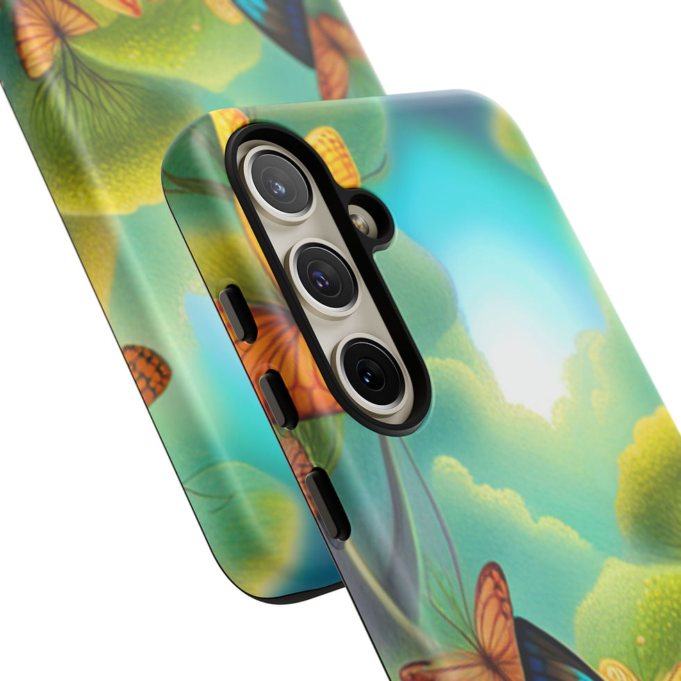 Thumbnail: Galaxy S24, S24 Plus, or S20 Ultra - Butterfly Tough Phone Case - S2408