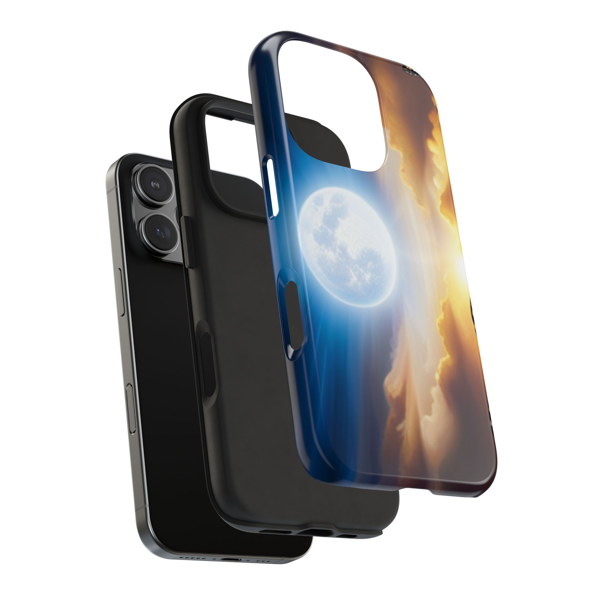 iPhone (16, 16 Pro, 16 Pro Max, 16 Plus) - Moonlight Tough Phone Case