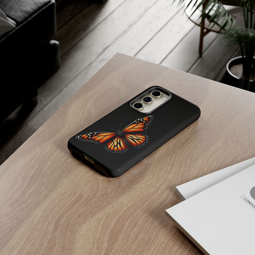 Galaxy S23, S23 Plus, or S23 Ultra - Butterfly Tough Phone Case - S2308