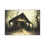 Thumbnail: Spooky Canvas Tile - The Haunted Shack! - Halloween Decor 7" x 5"