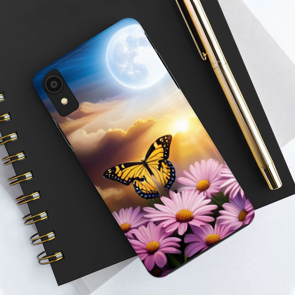 Thumbnail: iPhone (X, XR, XS, XS MAX) - Butterfly Tough Phone Case