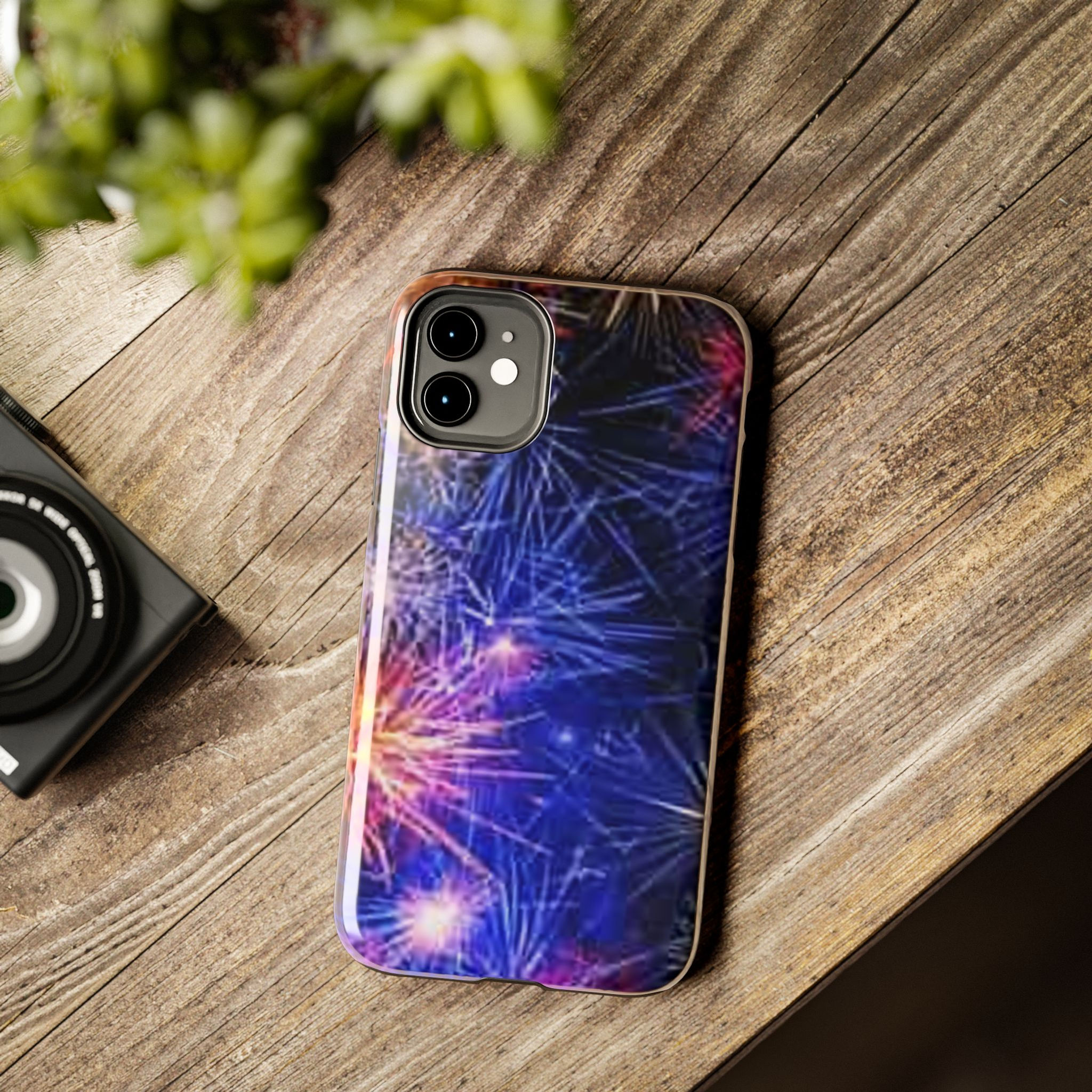 iPhone (11, 11 Pro, 11 Pro Max) - Fireworks Tough Phone Case