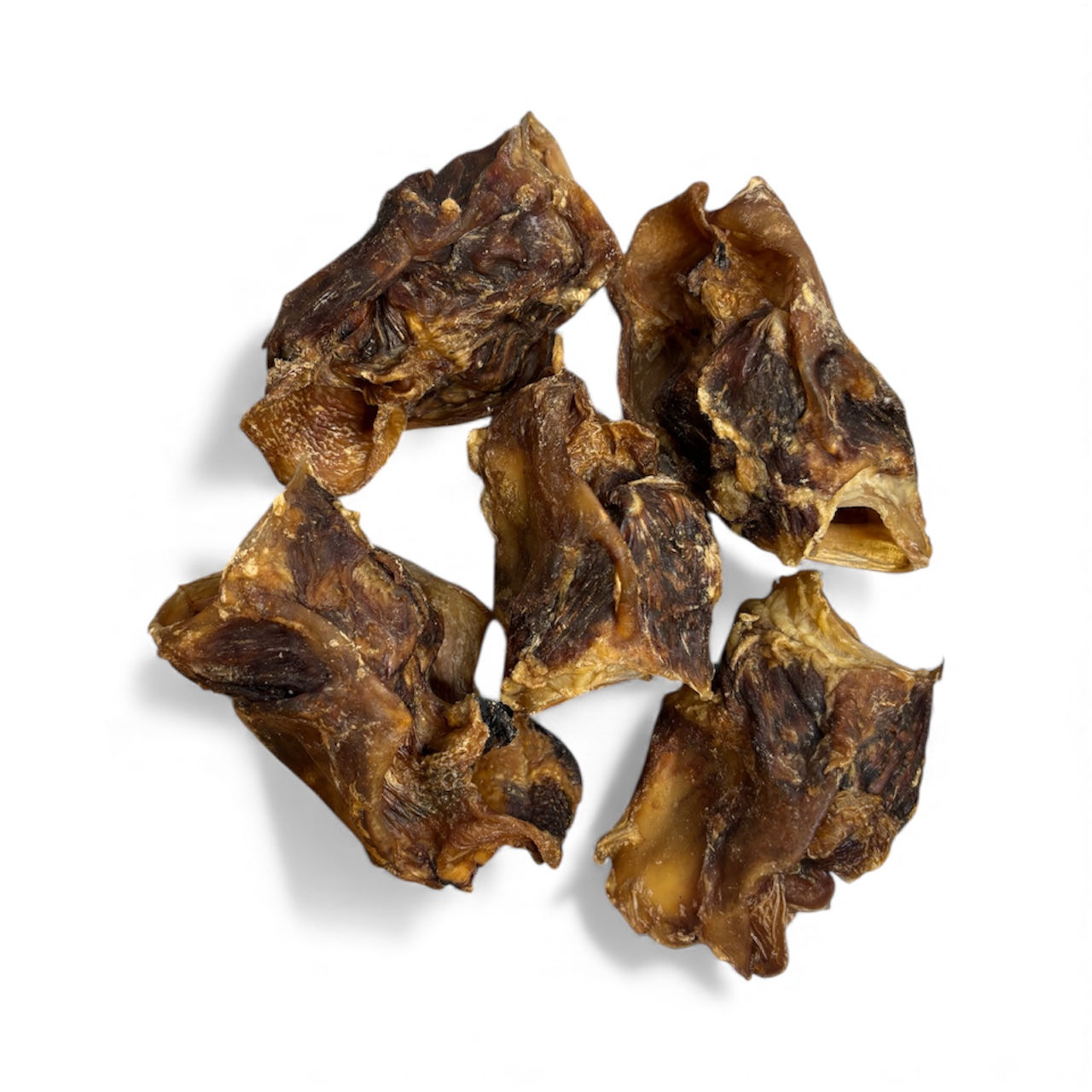 3.5”-4.5” Beef Trachea Top Hard Chew 5pk