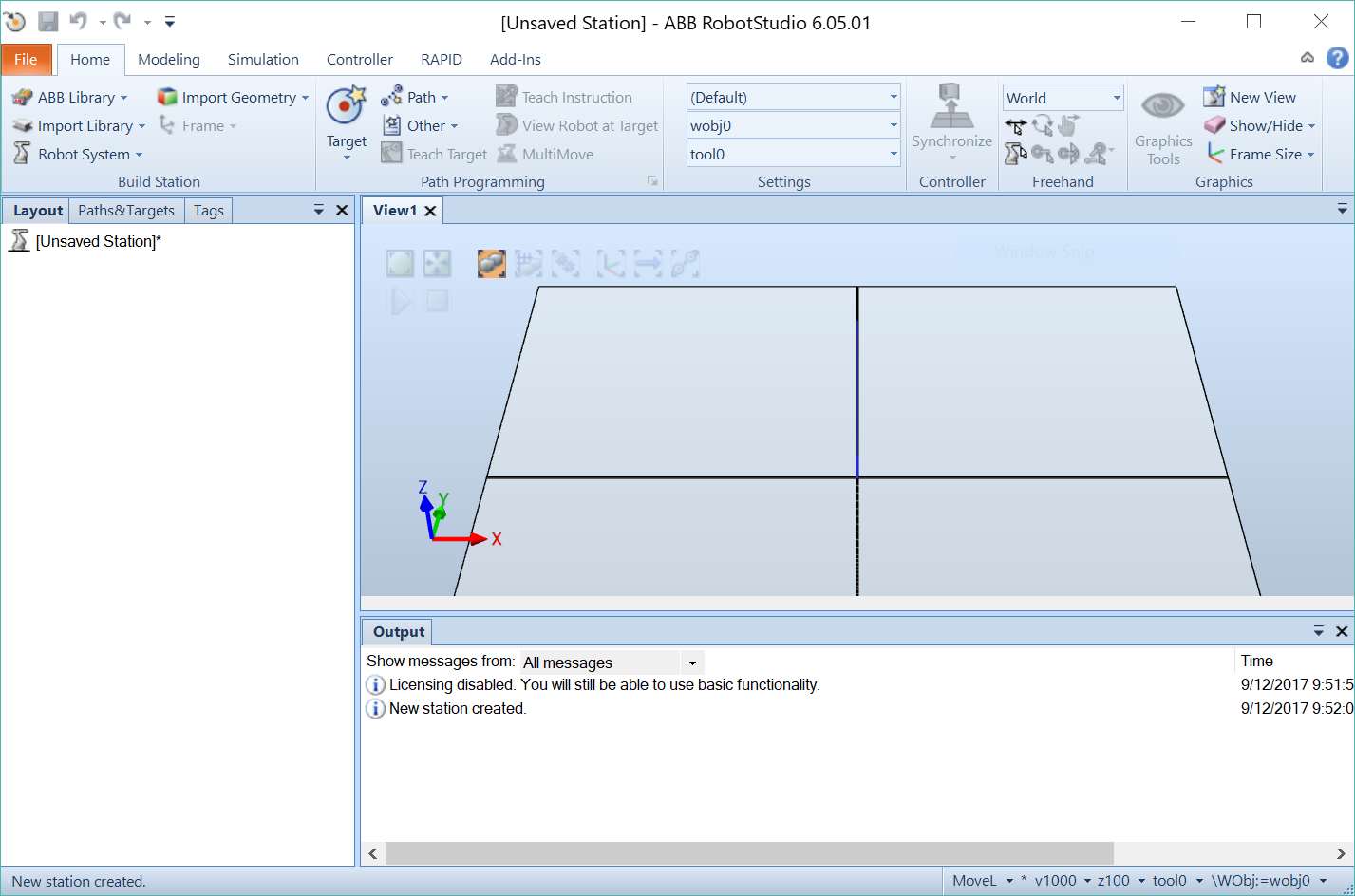 sync rapid with controller robotstudio