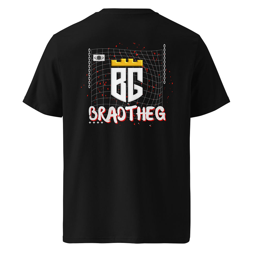 Thumbnail: Abstract - Unisex Black T-shirt