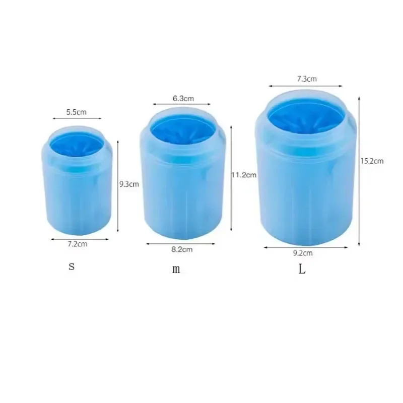 Thumbnail: Dog Paw Cleaner Cup Soft Silicone Combs Portable Outdoor Pet Towel Foot Washer