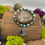 Thumbnail: “Legendary” Green and Brown Stretch Cord Bracelet
