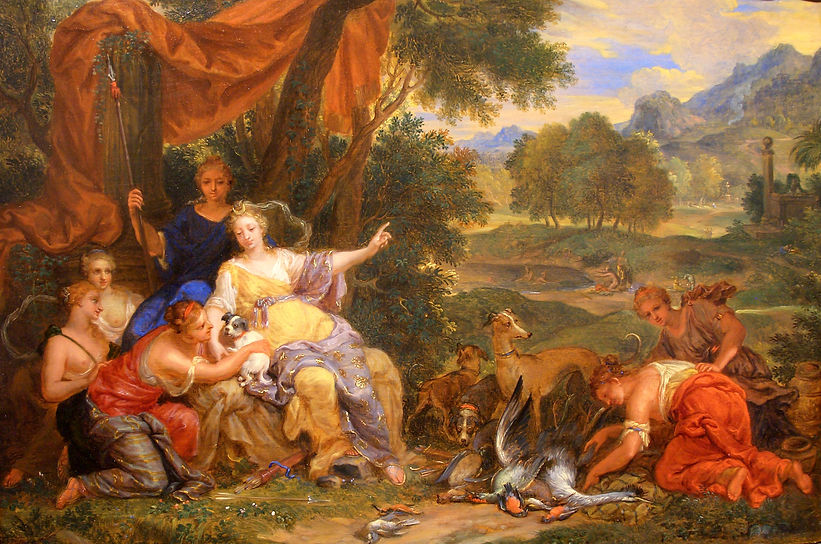 Картина фламандского художника Виктора Оноре Янсенса