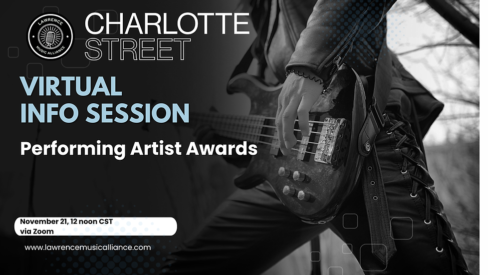 Performing Artist Award Info Session