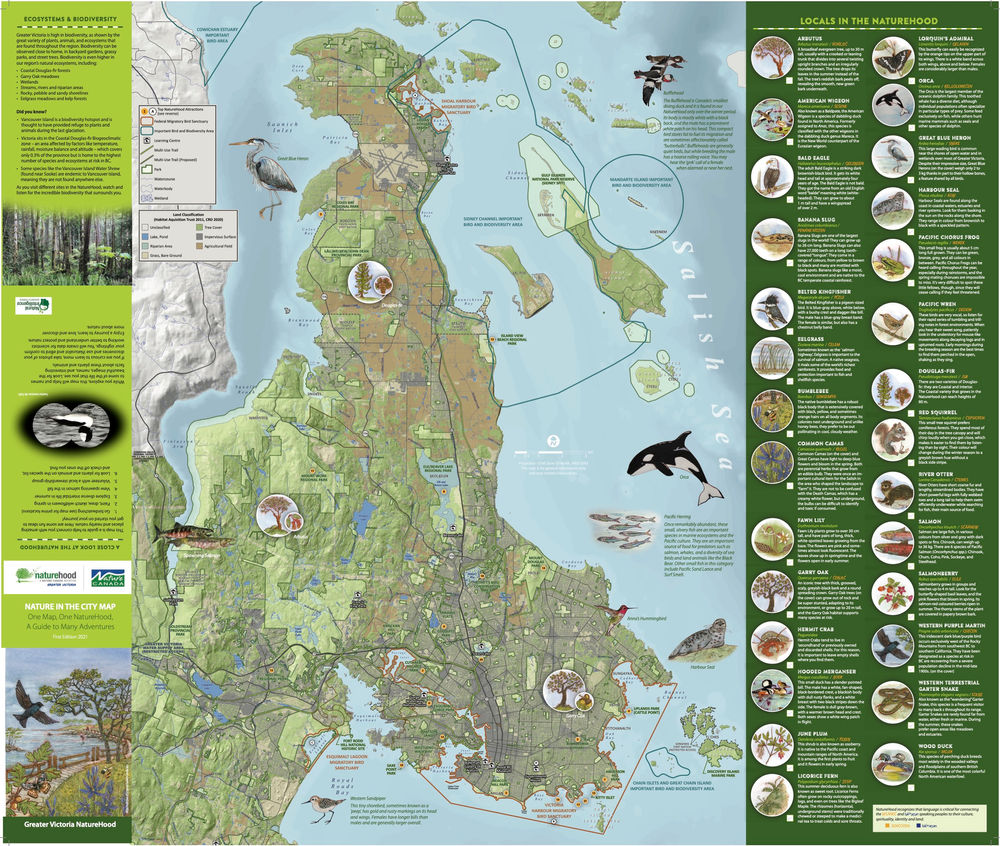 Crd Natural Areas Atlas Launching The Greater Victoria Naturehood Map: A Guide To Many Adventures!