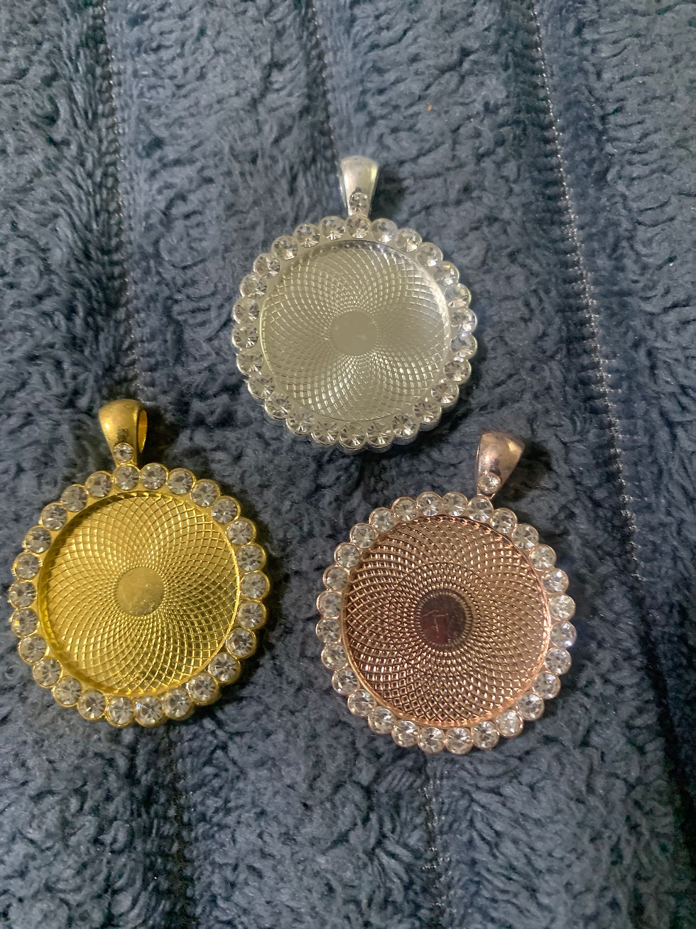 Small circle pendant 25mm