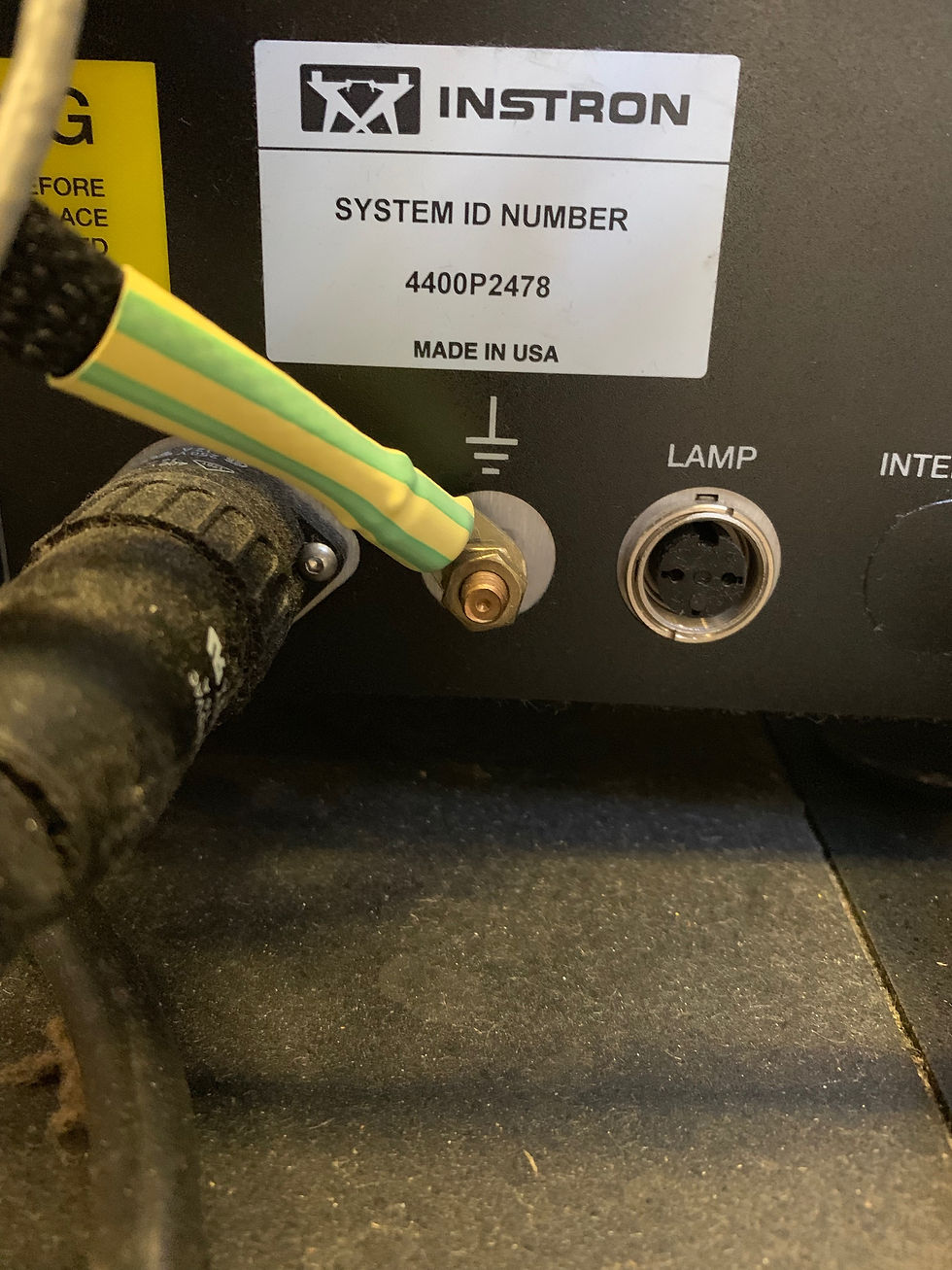 Thumbnail: Instron Tensile Tester