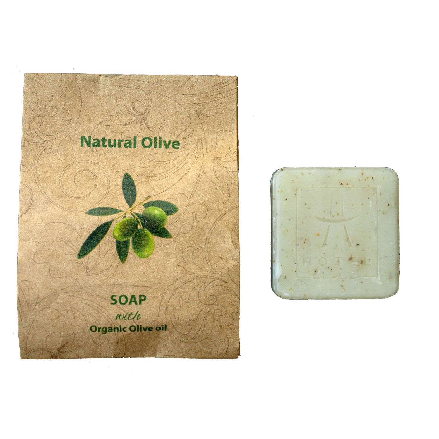Savon de 25g en sac de papier recyclé • Huile d'avocat et d'olive
