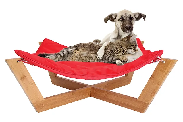Bamboo Hammock Off The Floor Dog Beds