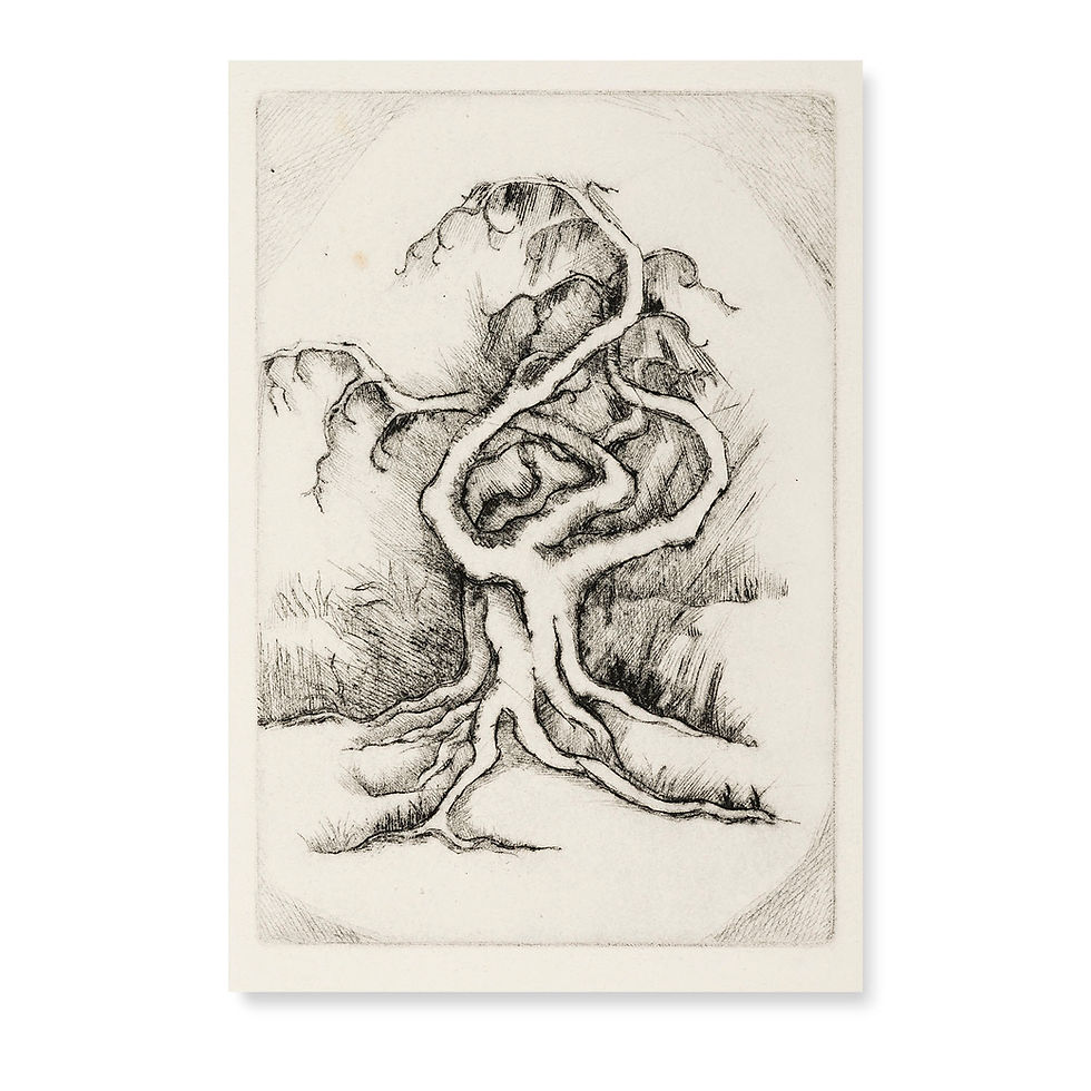 Oriental Tree 4x6”