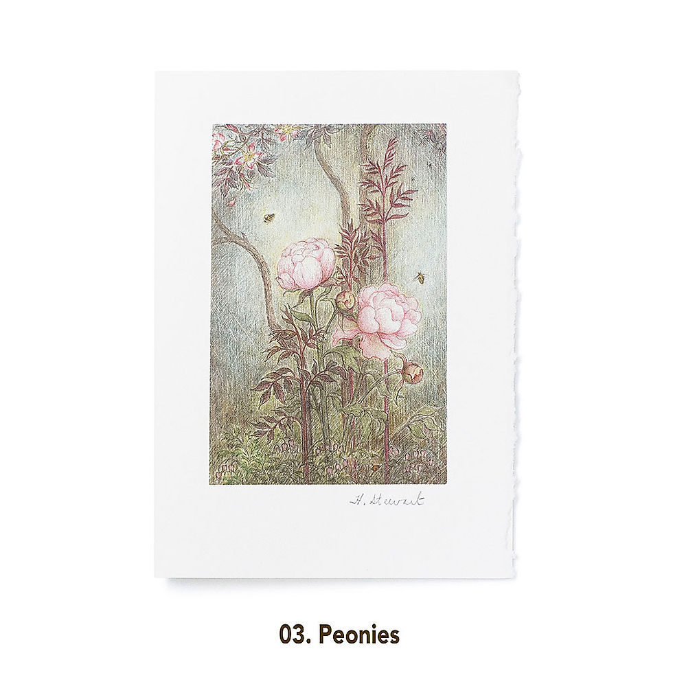 Thumbnail: Set of 10 Greeting Cards, your choice