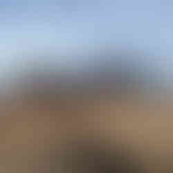 An exterior shot of men working on erecting a metal building