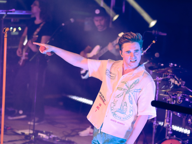 Jesse McCartney sales out The Vogue Theatre in Indianapolis Indiana.