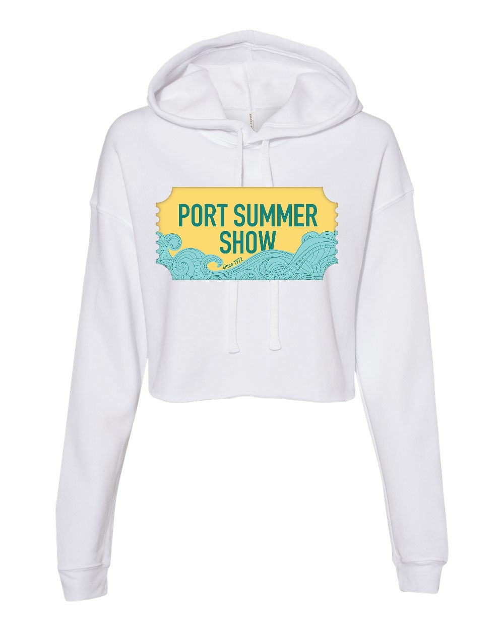 Women's Crop Fleece Hoodie