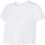Thumbnail: Personalized Flowy White Crop Tee