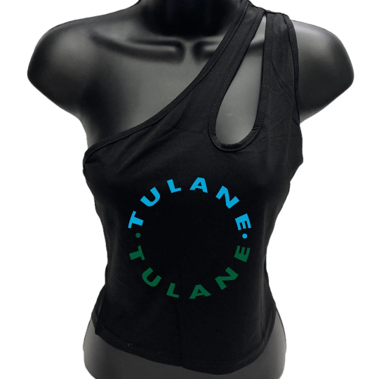 Thumbnail: Cut Out Personalized One Shoulder Top