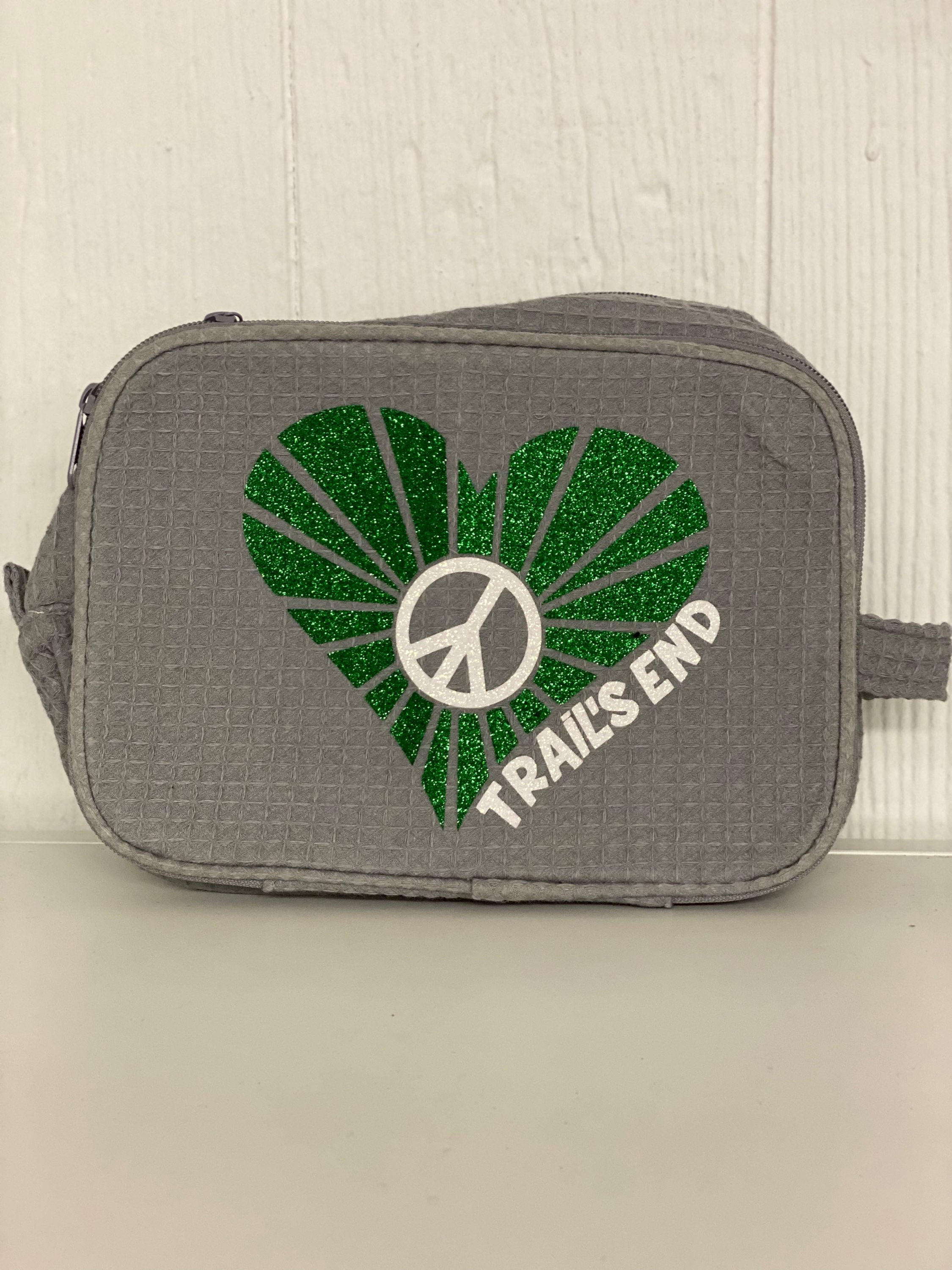 Heart Trails End Cosmetic/Toiletry Bag