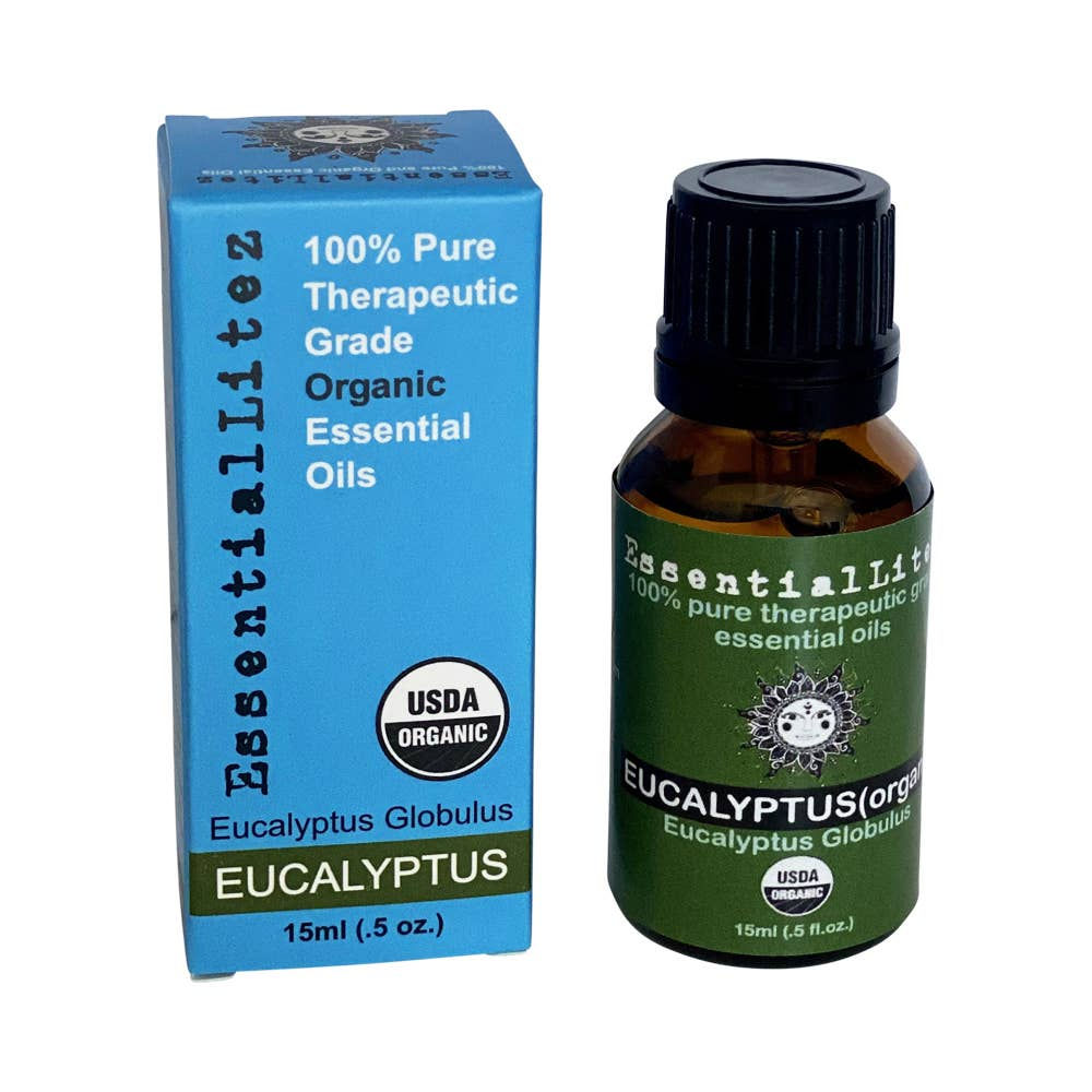 100% Pure Essential Oil (Eucalyptus) 15ml USDA ORGANIC