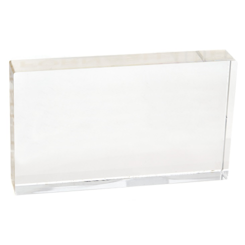 Thumbnail: Customized Acrylic Rectangle Block
