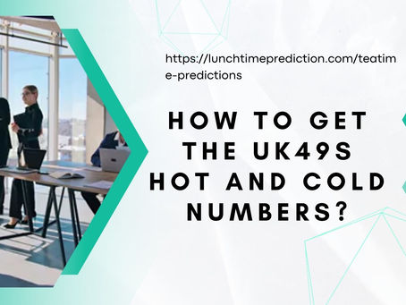 How to get the UK49s Hot and Cold Numbers?