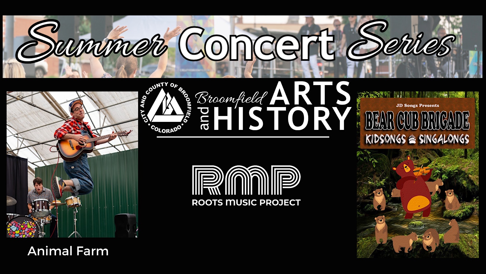 Broomfield Summer Concerts: Animal Farm & Bear Cub Brigade