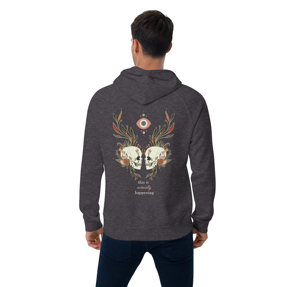 Thumbnail: Unisex Skulls TIAH hoodie