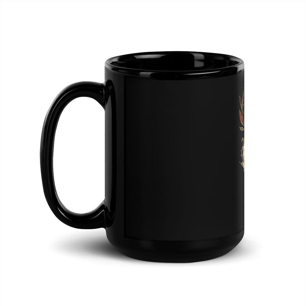 Thumbnail: Black TIAH Skull Mug