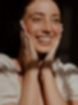 Young woman smiling