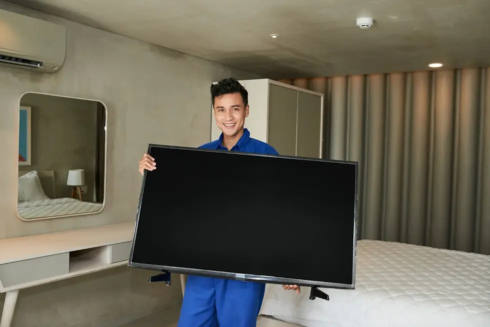 Avoid wall damage when mounting a TV
