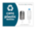 Standardized recycling label for cans and plastic bottles – 8.5x11 inch size