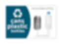 Standardized recycling label for cans and plastic bottles – 5.5x8.5 weatherproof sticker for bins
