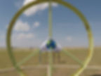 10 miles out of Amarillo there was a beautiful peace garden