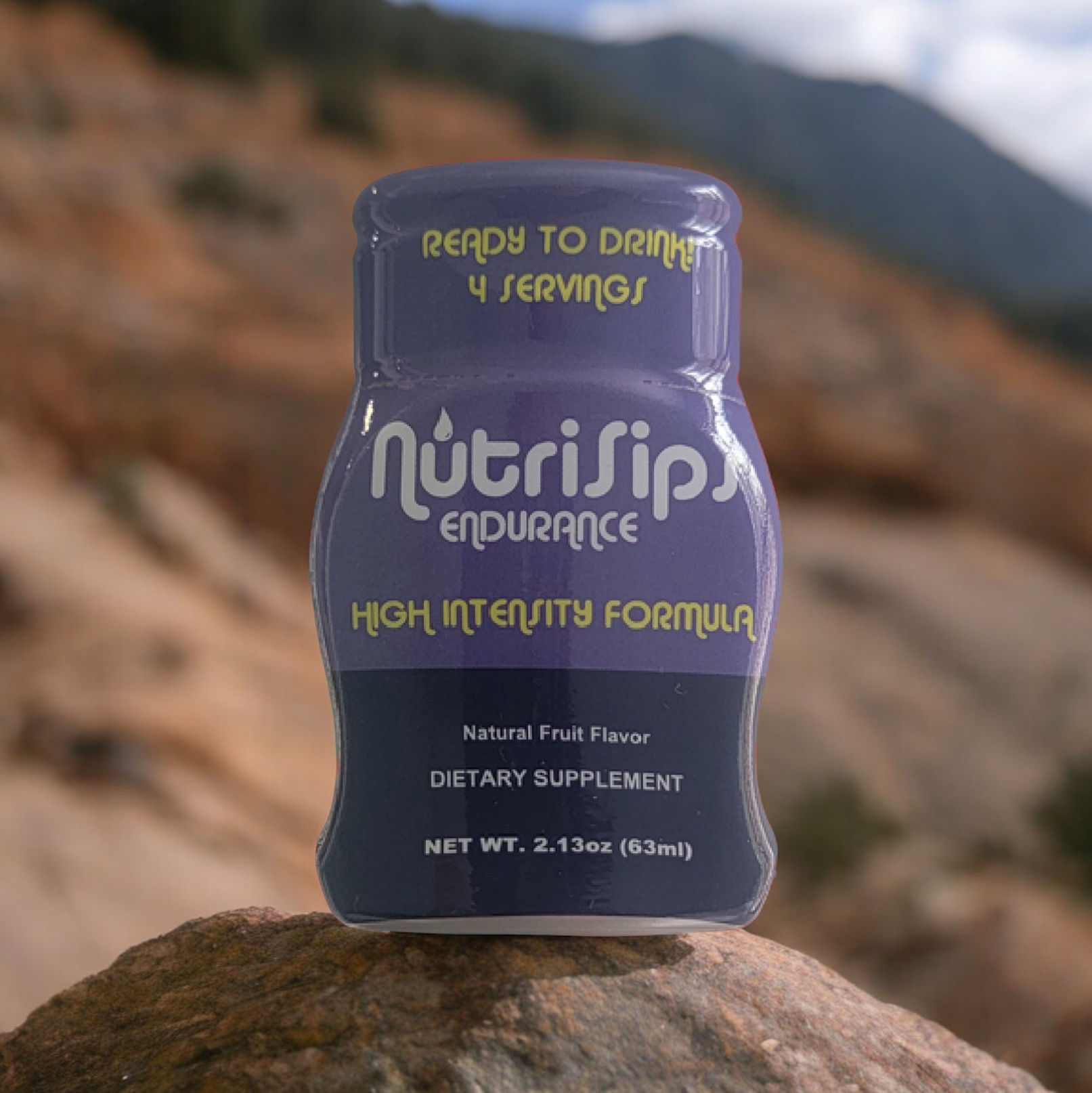 NutriSips:  Caffeine Free Endurance Squeeze Bottle