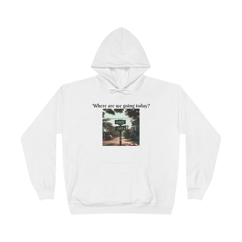 Namaste FAAFO Street Unisex EcoSmart® Pullover Hoodie Sweatshirt