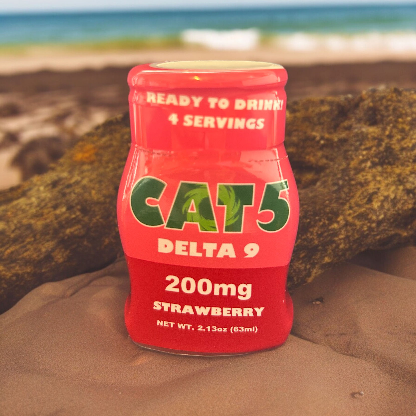 CAT5 Delta 9 Sip Syrup - Strawberry