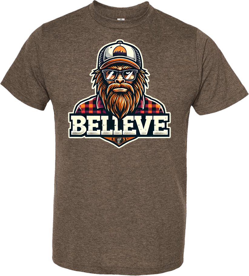 Thumbnail: BELIEVE Bigfoot T-Shirt