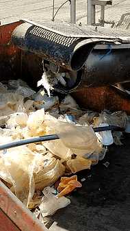 clean plastic packaging recovery